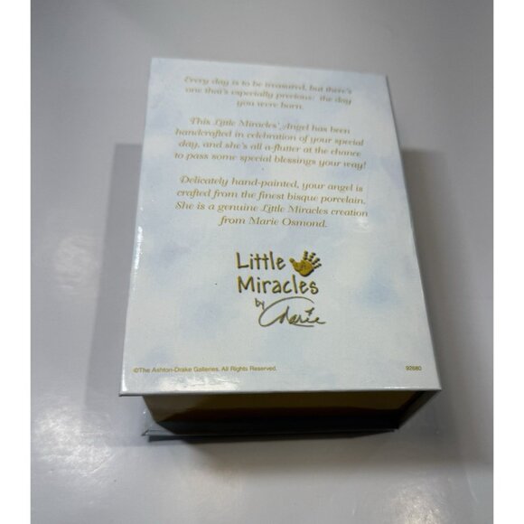 Little Miracles Figurine Marie Osmond July Angel Collectible Hand-Painted - Picture 5 of 5